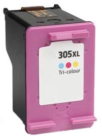 Original HP 305XL Tri-Colour High Capacity Inkjet Cartridge 3YM63AE